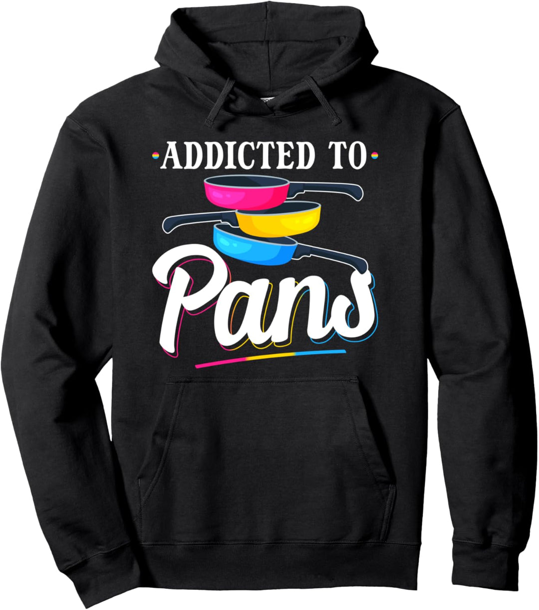 Pansexual Pride Pans, Lustige Pansexualität Pan Pride Pullover Hoodie