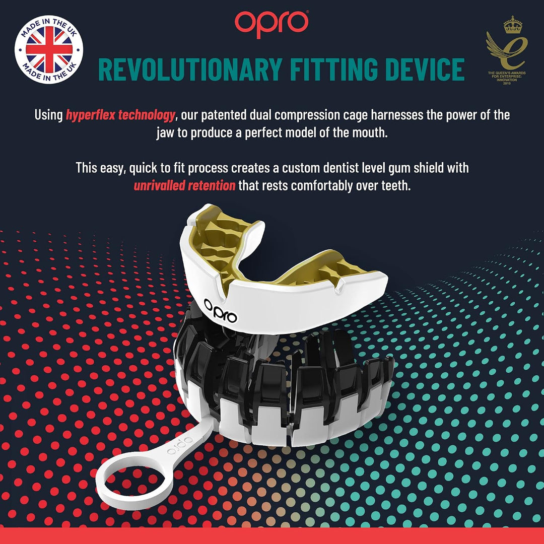 Opro Zahnarzt-Mundschutz mit revolutionärer Montagetechnologie für ultimativen Komfort, Schutz und P