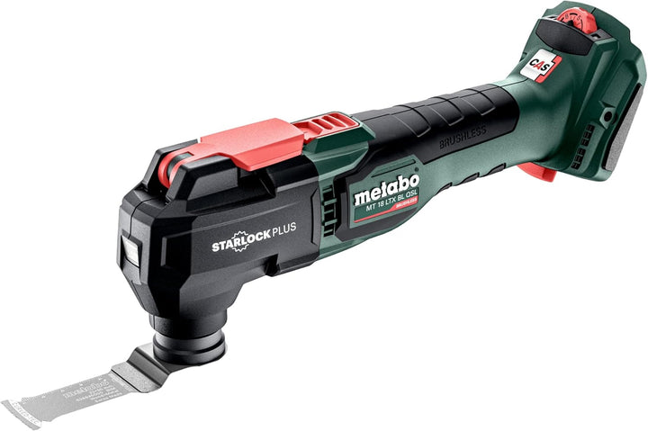 metabo Akku-Multitool MT 18 LTX BL QSL - 18V, CAS, 20.000/min Schwingzahl - Oszillierwerkzeug zum Sä