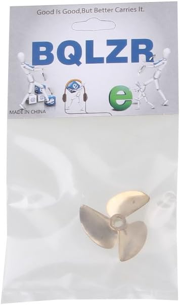 BQLZR 437 RC Boot Kupfer Propeller DREI Blätter Loch 4MM Durchmesser 37MM