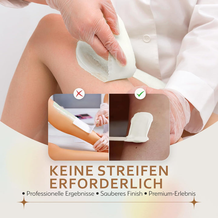 1 kg Dermawax Vanille Wachs Filmwachs Premium Heisswachs Waxing Perlen Wachsperlen ohne Wachsstreife