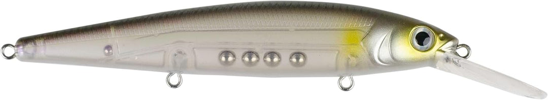 Strike King KVD 300 Deep Jerkbait, 3 Haken 10.8 cm Clearwater Minnow, 10.8 cm Clearwater Minnow