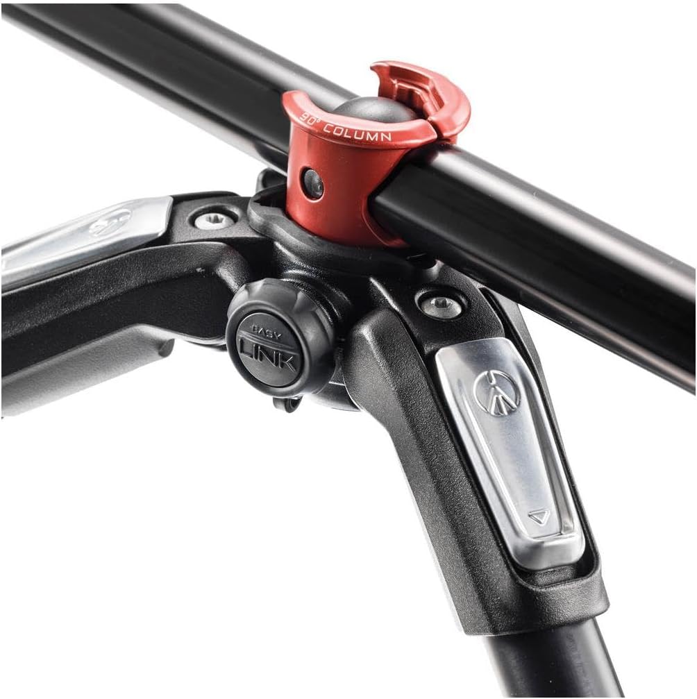 Manfrotto Treppiede 190X PRO4 Aluminium 4 Segm Stativ, Aluminium 4 Segm Stativ