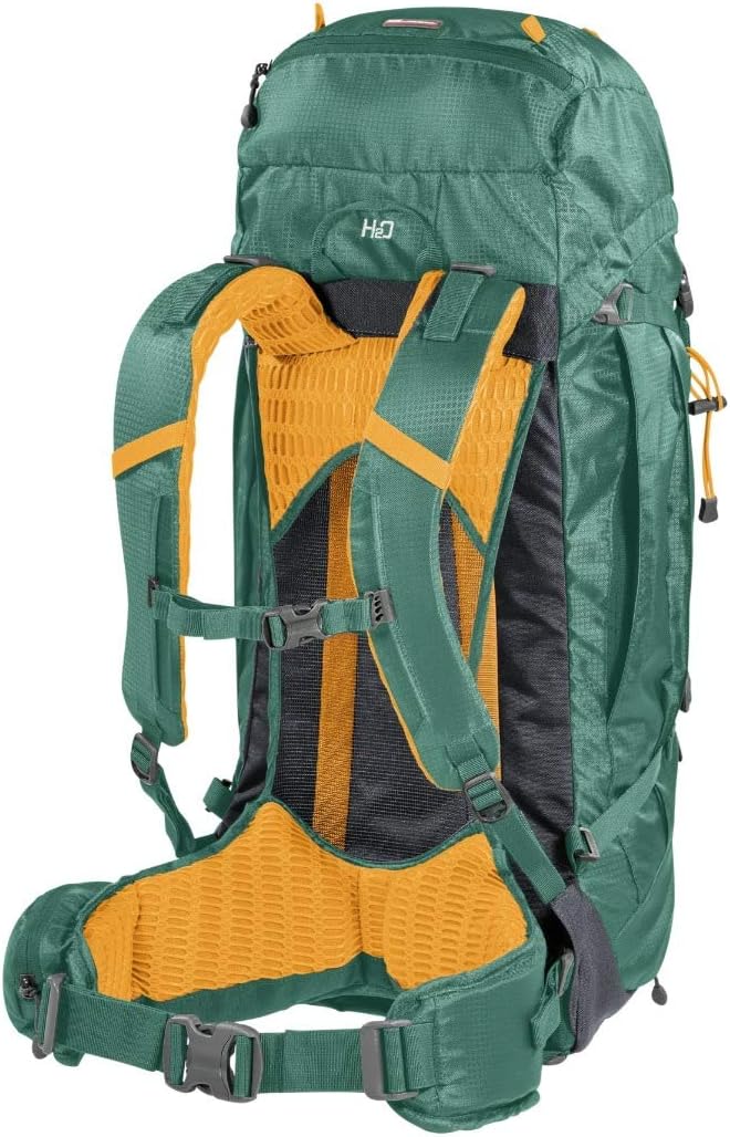 Ferrino Backpack Finisterre 38 Rucksack, Unisex, für Erwachsene Einheitsgrösse Grün/Orange, Einheits