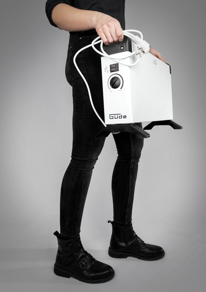 Güde Konvektionsheizgerät GKH 2000 (2 kW Heizleistung, 3 Heizstufen (0,75/1,25/2 kW), stufenloser Th