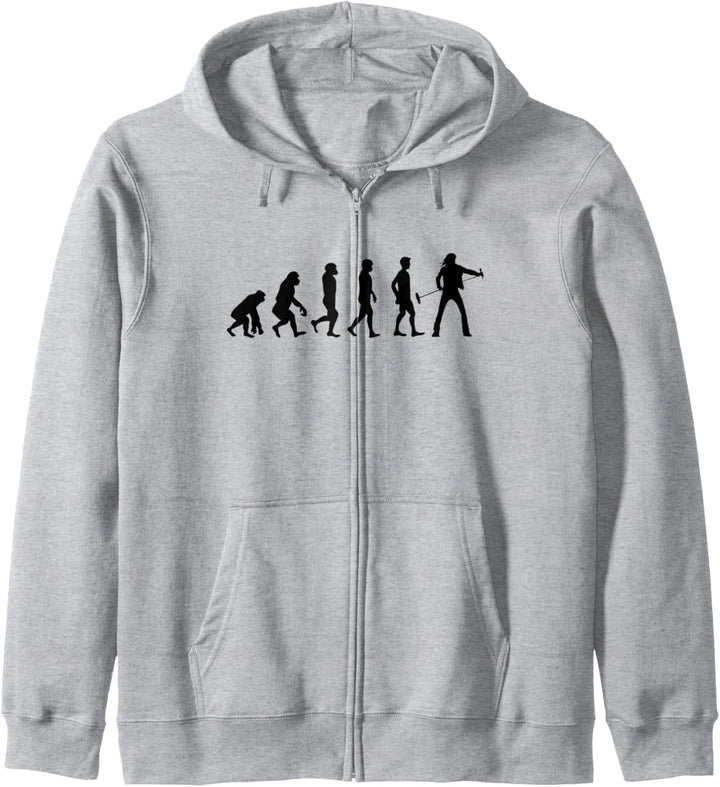 Evolution Sänger | Rock, Musik, Musiker, Band | Kapuzenjacke