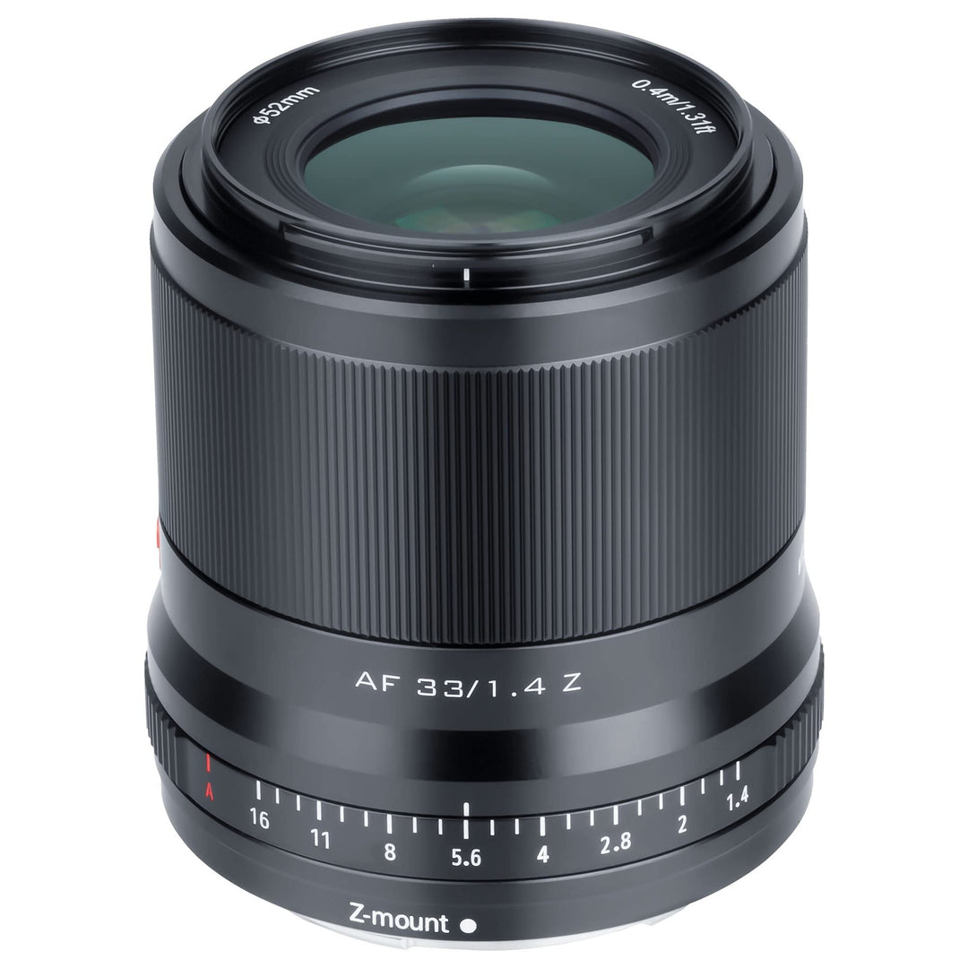 VILTROX AF 33mm F1.4 Autofokus APS-C Objektiv Festbrennweite für Nikon Z-Mount Kameras Z5 Z50 Z6 Z6I