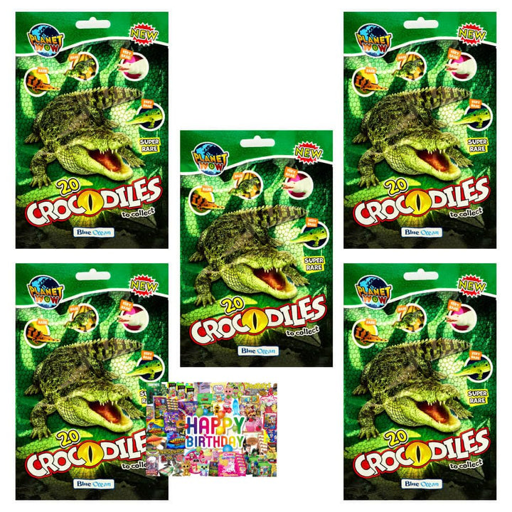 Bundle mit Blue Ocean Crocodiles Sammelfiguren 2025 - Planet Wow Krokodil Figur - Auswahl - Exklusiv