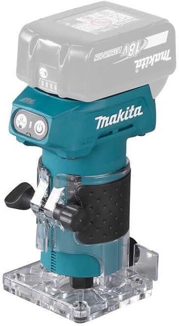 Makita DRT52ZJ Kantenfräse, 18 V, Ø 6 mm (Solo) aus Makpac