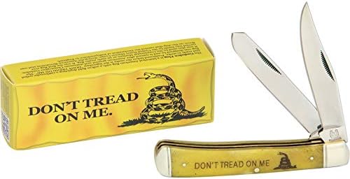 Rough Rider - Taschenmesser - Trapper Don''''t Tread on Me - Länge geschlossen: 10.48 cm