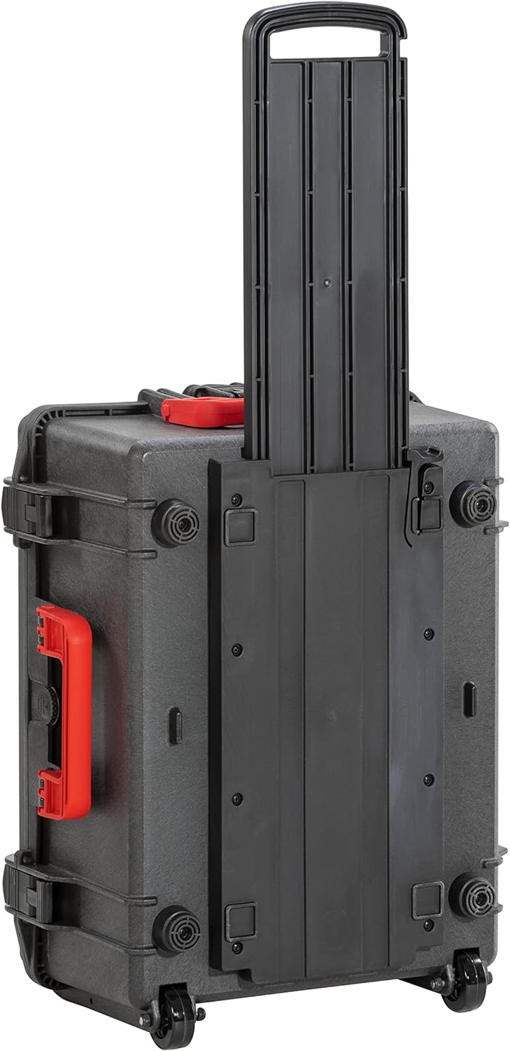 PARAT PROTECT-LINE PROTECT 71-F Roll Transportkoffer inkl. Schaumeinlage (Koffer mit Rollen, für Mes