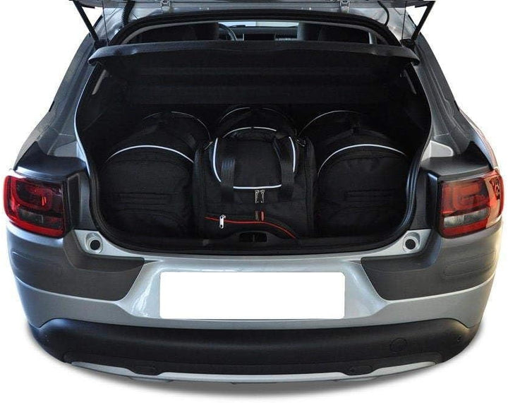 KJUST Dedizierte Reisetaschen 4 stk kompatibel mit CITROEN C4 CACTUS I 2014-2017
