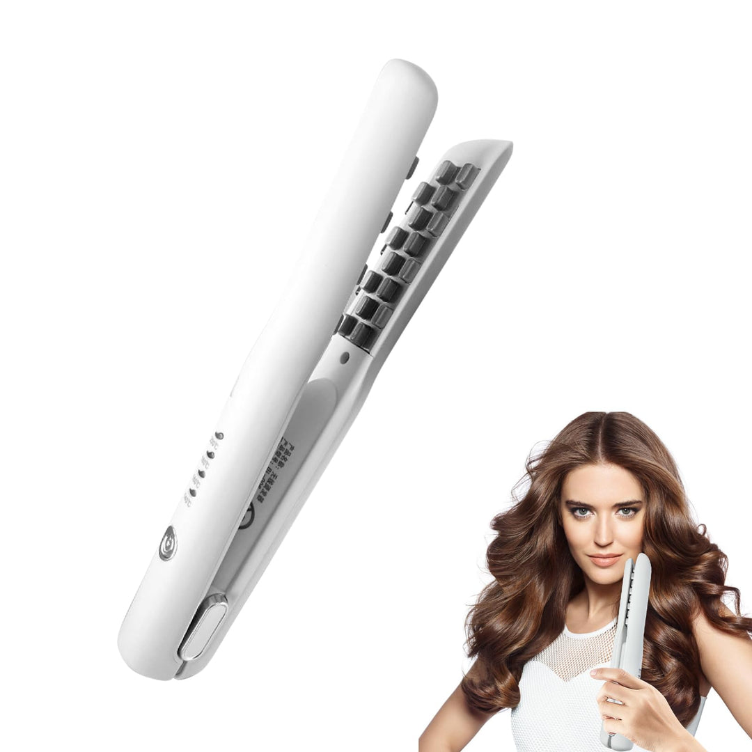 Lockenstab Automatisch,Kabellose Lockenstabbürste, 22mm Lockenstab Minibürste,USB Aufladbares Locken