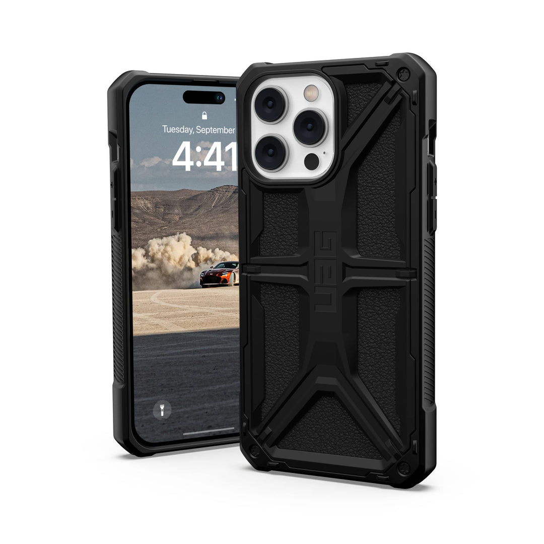 Urban Armor Gear UAG Monarch Schutzhülle kompatibel mit Apple iPhone 14 Pro Max [Wireless Charging k
