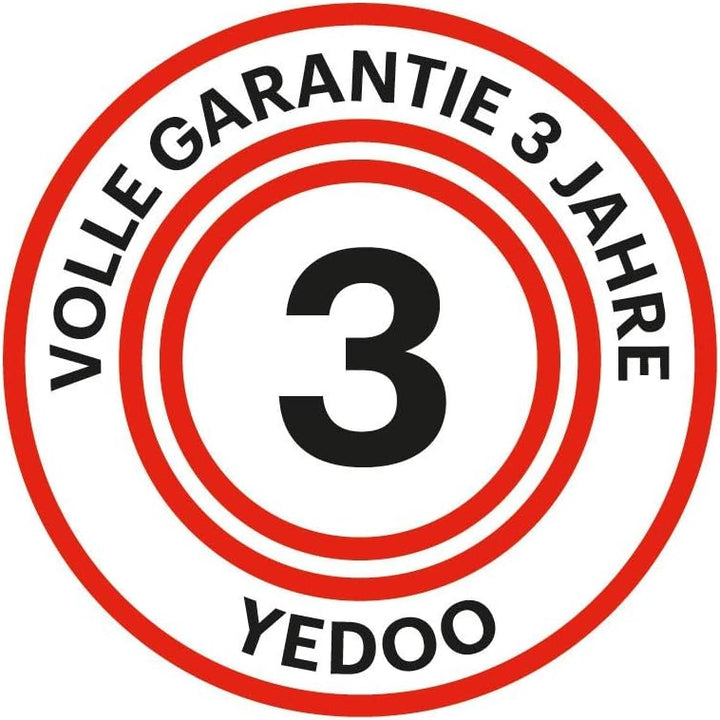 Yedoo S1616 Tretroller - bis 150 kg, mit Luftreifen 16/16 - Kickscooter für Erwachsene mit verstellb
