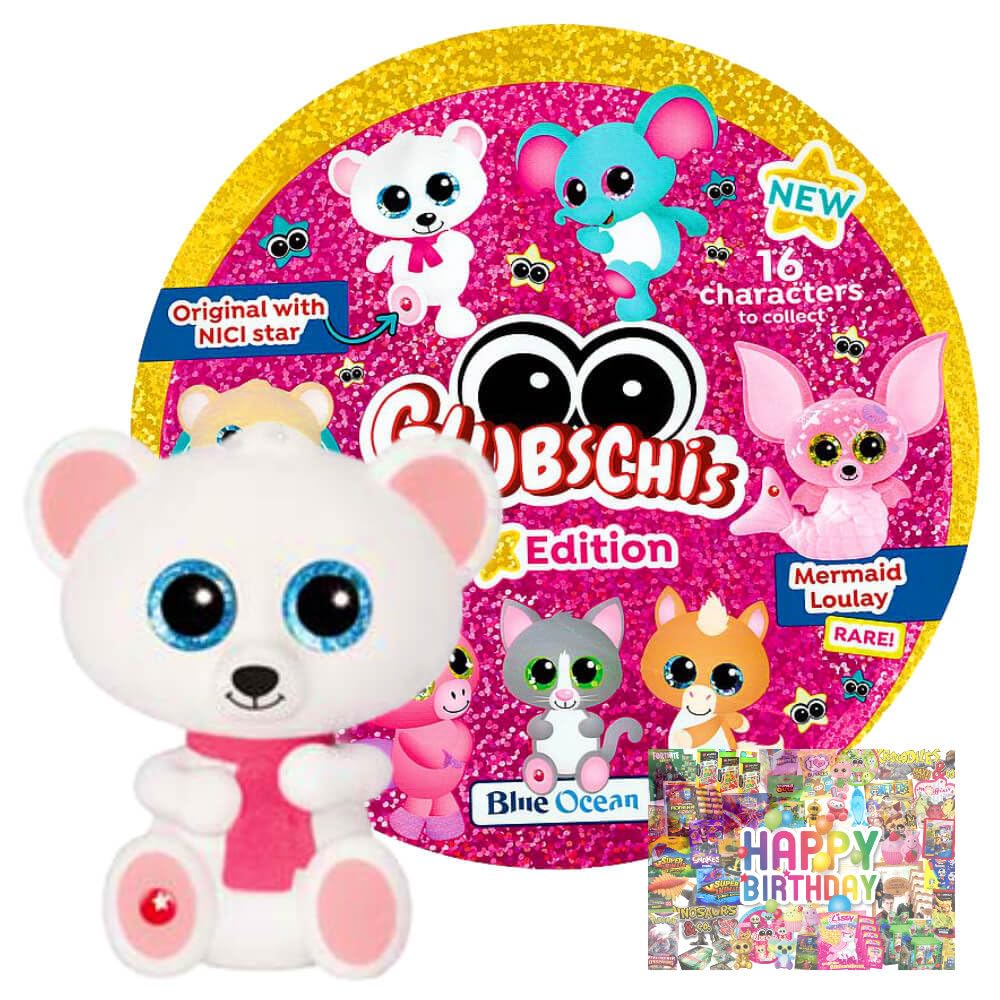 Bundle mit Blue Ocean Glubschis Sammelfigur Stern Serie 5 - Glubschi Glitzer - Figur Anuka - Exklusi