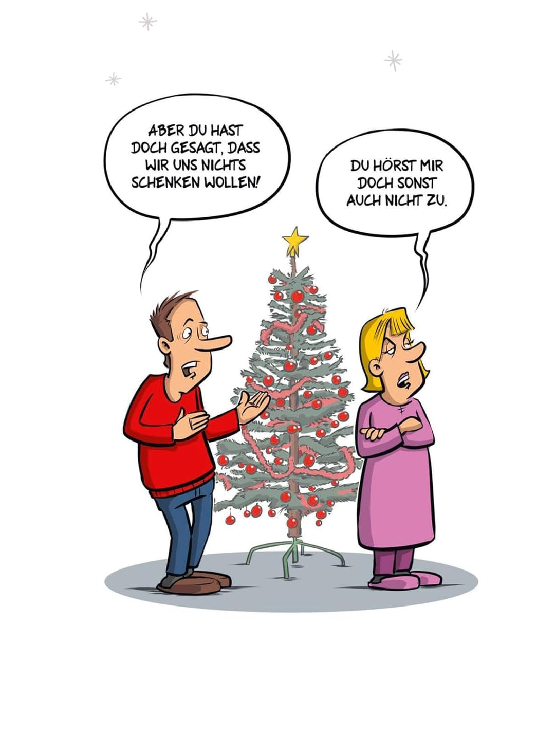 Fieser Advent: Adventskalender mit schwarzem Humor | Adventskalenderbuch mit Seiten zum Auftrennen (