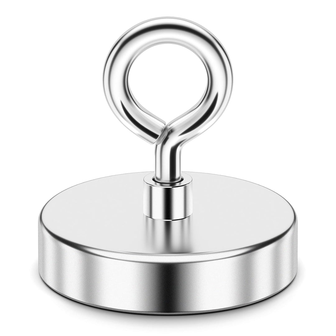 FINDMAG Superstarke Neodym-Angelmagnete, 700 Pfund (317 kg) Zugkraft, Seltenerdmagnet mit versenktem