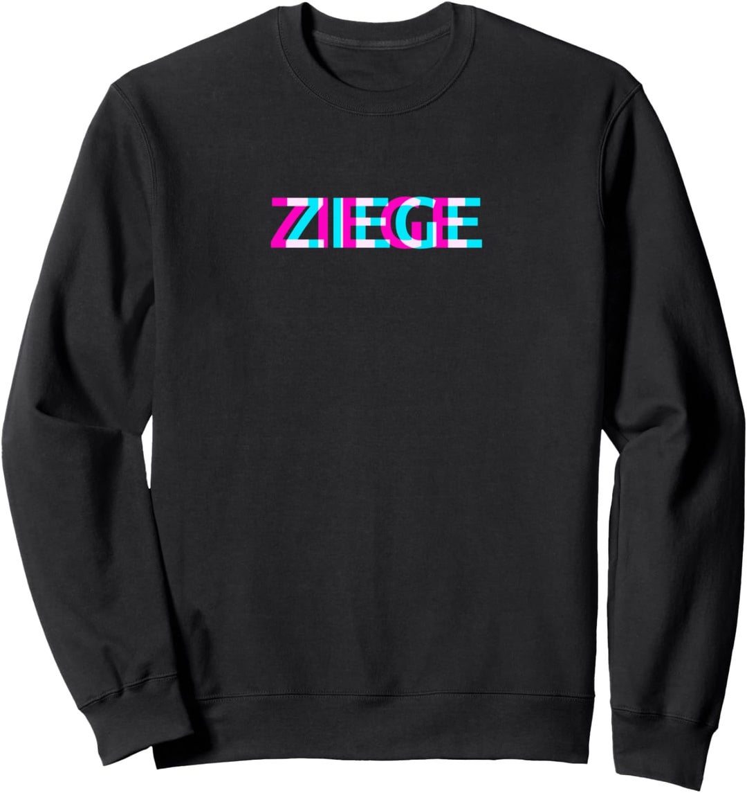 Ziege, Tier Kostüm, Tiermotiv Sweatshirt