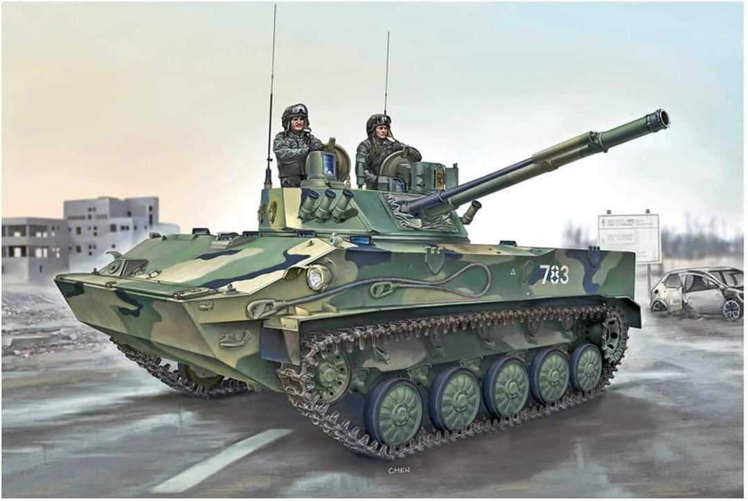 Trumpeter 09557 - Russian Bmd-4 Infantry Airborne Fighting Vehicle - Massstab 1/35 - Modellbausatz