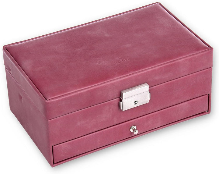 SACHER Schmuckkasten Helen - Handmade in Germany - Breite 24 cm (alt rosé), Alt Rosé