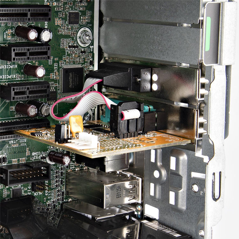 StarTech.com 2 Port PCI Express Serielle Schnittstellenkarte, PCIe auf RS232 (DB9) Karte, Serielle A