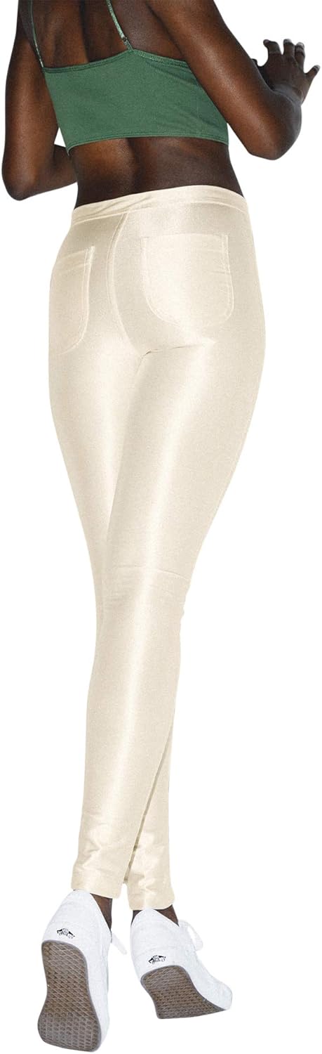 American Apparel Damen Die Disco-Hose Leggings XS Pearl, XS Pearl