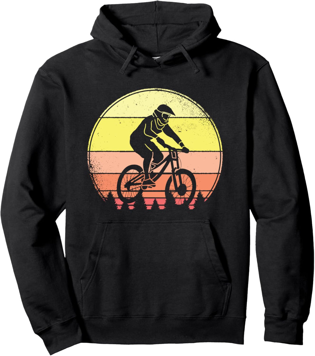 MTB Downhill Mountainbike Mountain Bike Mountainbiker Pullover Hoodie