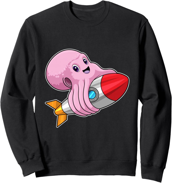 Krake Rakete Sweatshirt