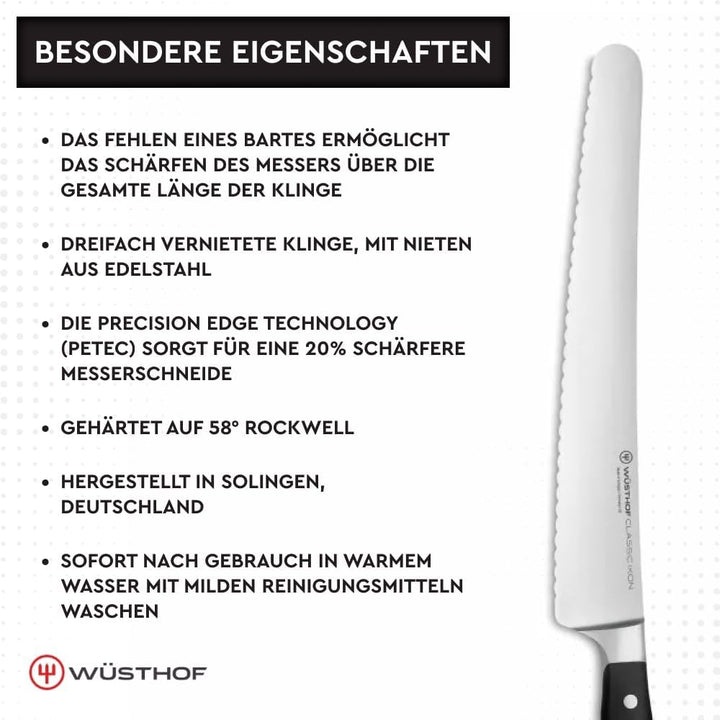 WÜSTHOF Classic Ikon Super Slicer 26 cm