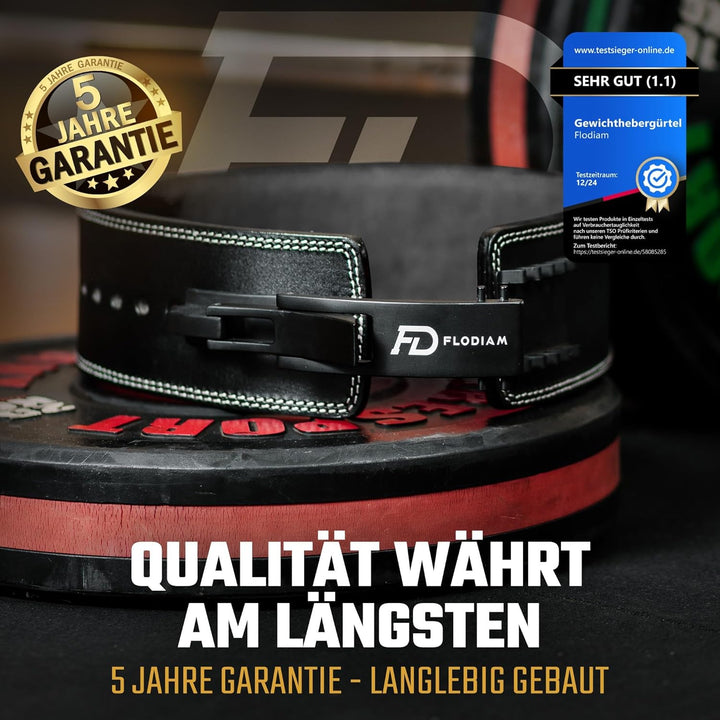Profi Gewichthebergürtel Full Power Design Herren &amp; Damen [Schnellverstell] Hebelverschluss Gym Lift