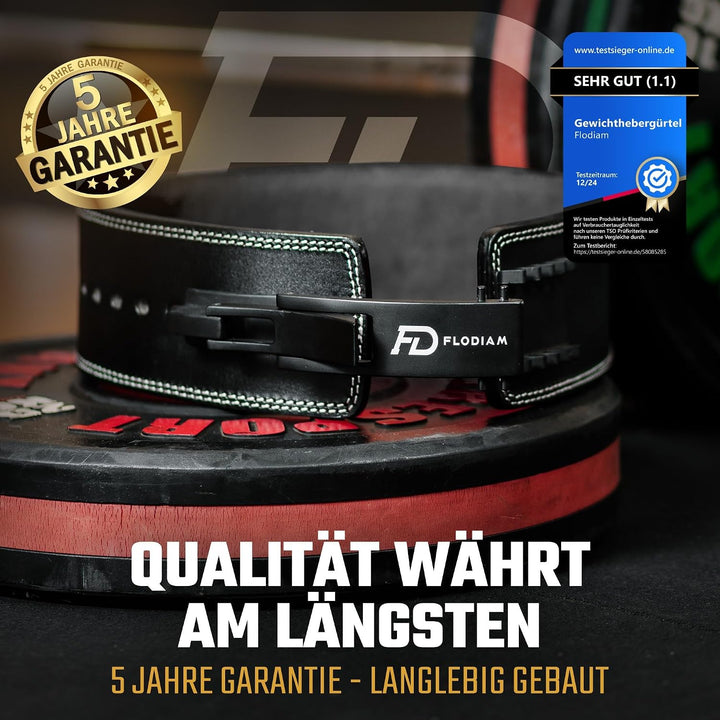 Profi Gewichthebergürtel Full Power Design Herren &amp; Damen [Schnellverstell] Hebelverschluss Gym Lift