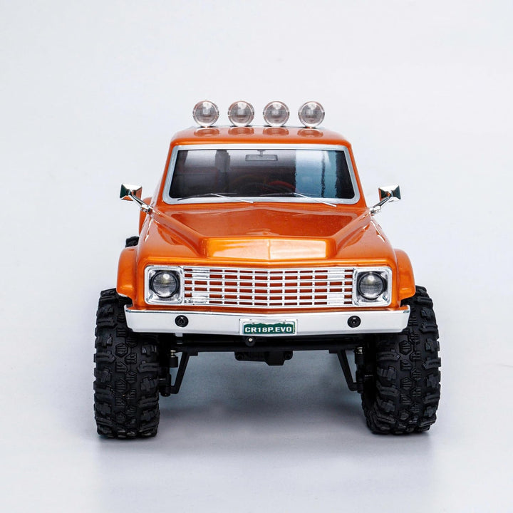 HOBBYPLUS CR18P EVO 2 Rock RC Crawler - 1/18 Scale Mini RC Crawler mit Zwei-Gang-Getriebe, Ganzmetal