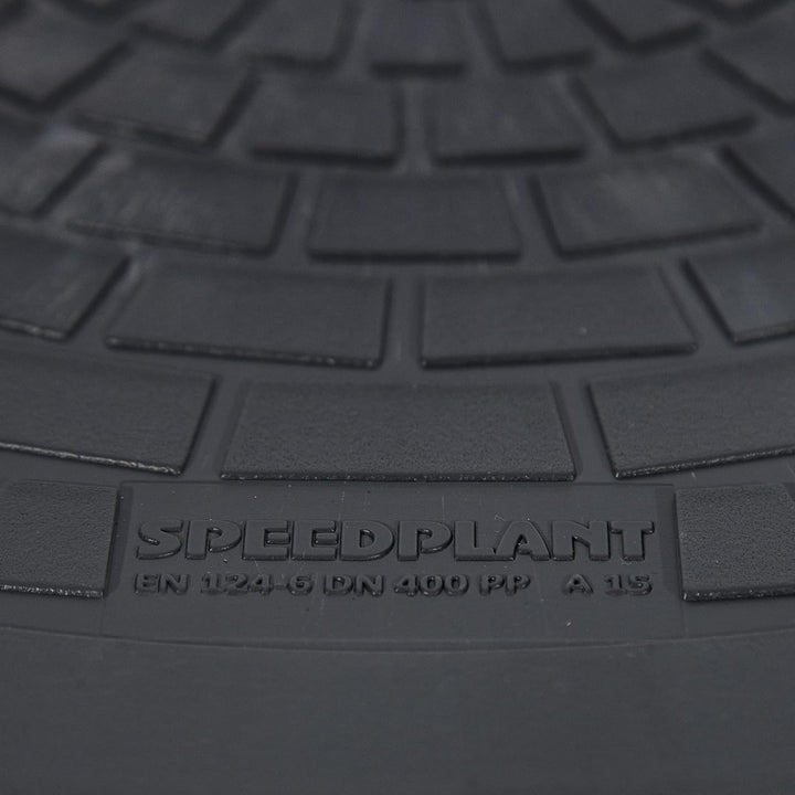 Schachtverlängerung kg Rohr dn 400 1m - Schachtabdeckung Kunststoff Kanaldeckel Schwarz - Sickerscha