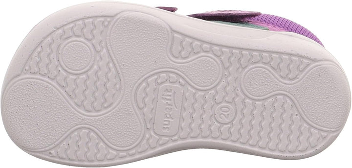 Superfit Baby-Mädchen Superfree Lauflernschuh, Lila Grün 8500