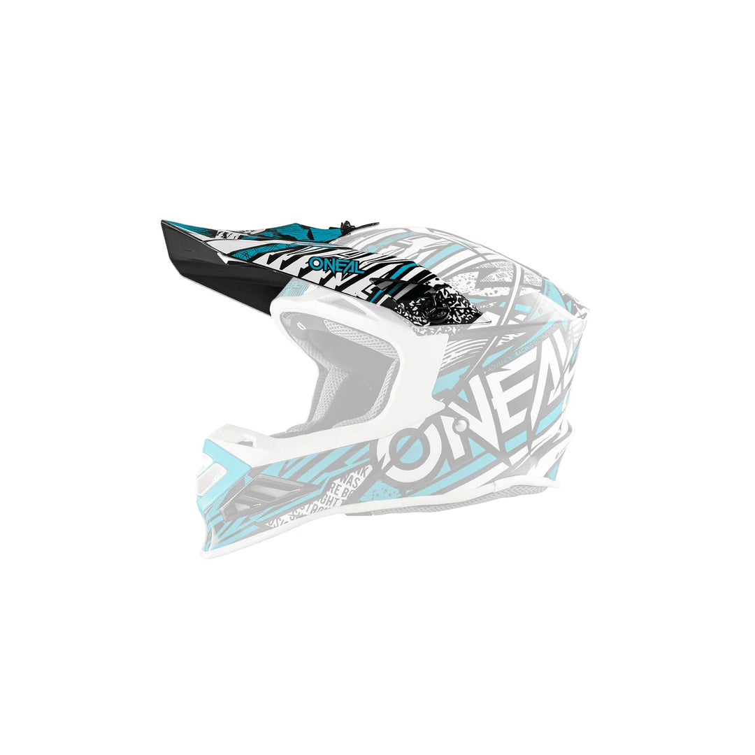 O'NEAL Helmschirm 8SRS Synthy Visor Einheitsgrösse Mint, Einheitsgrösse Mint