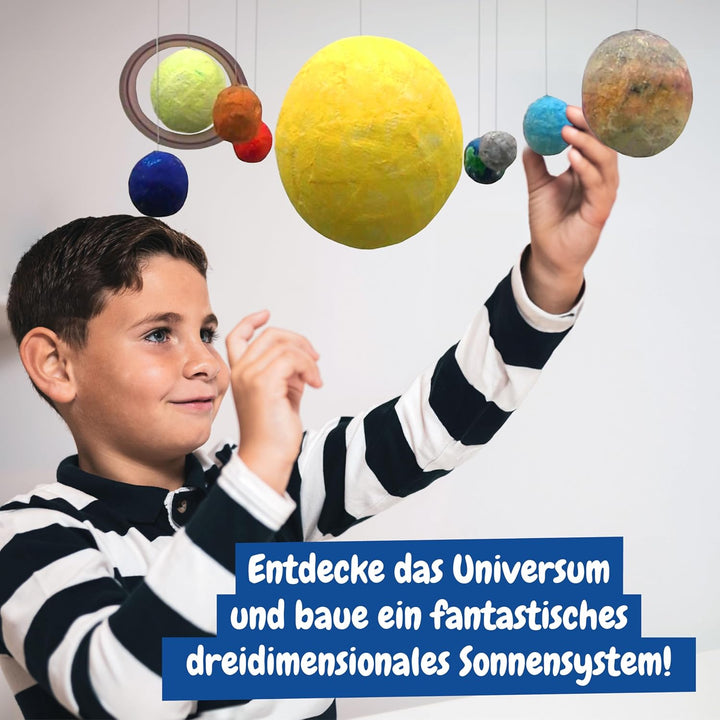 Science4you Sonnensystem 3D NASA im Dunkeln leuchten - Bauen Sie Ihr eigenes Sonnensystem, Planeten