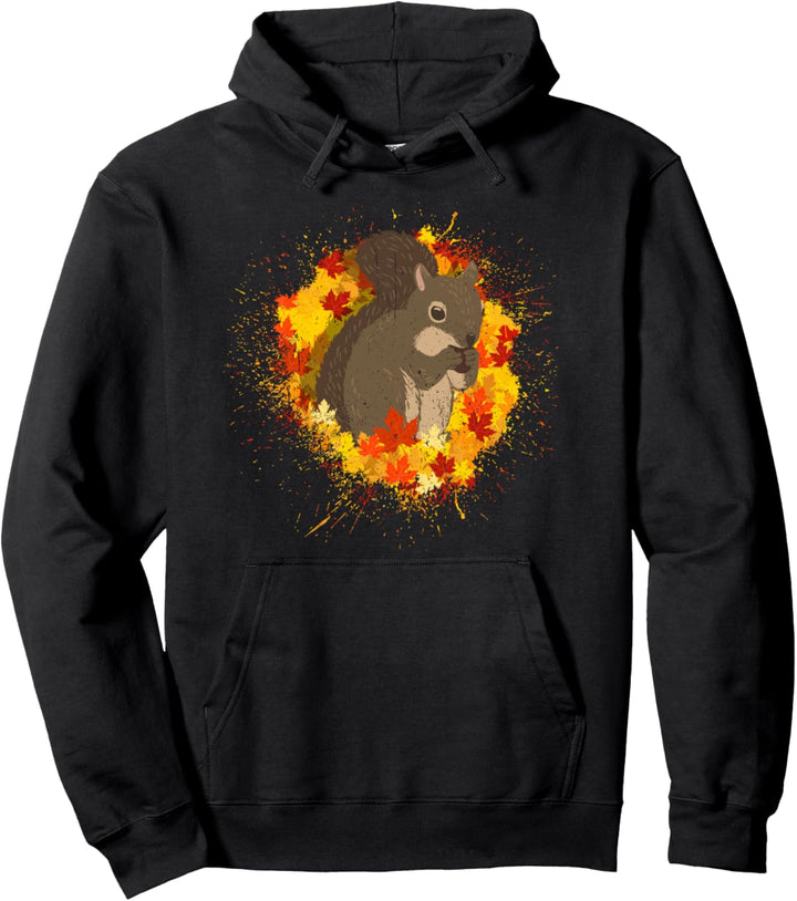 Eichhörnchen für Damen Herren Kinder Schlafshirt Nagetier Pullover Hoodie