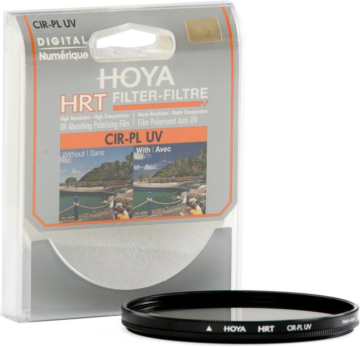 Hoya Y7PolfilterC077 HRT Cirkular Polfilter (77mm), Y7POLC077, Schwarz, 77mm