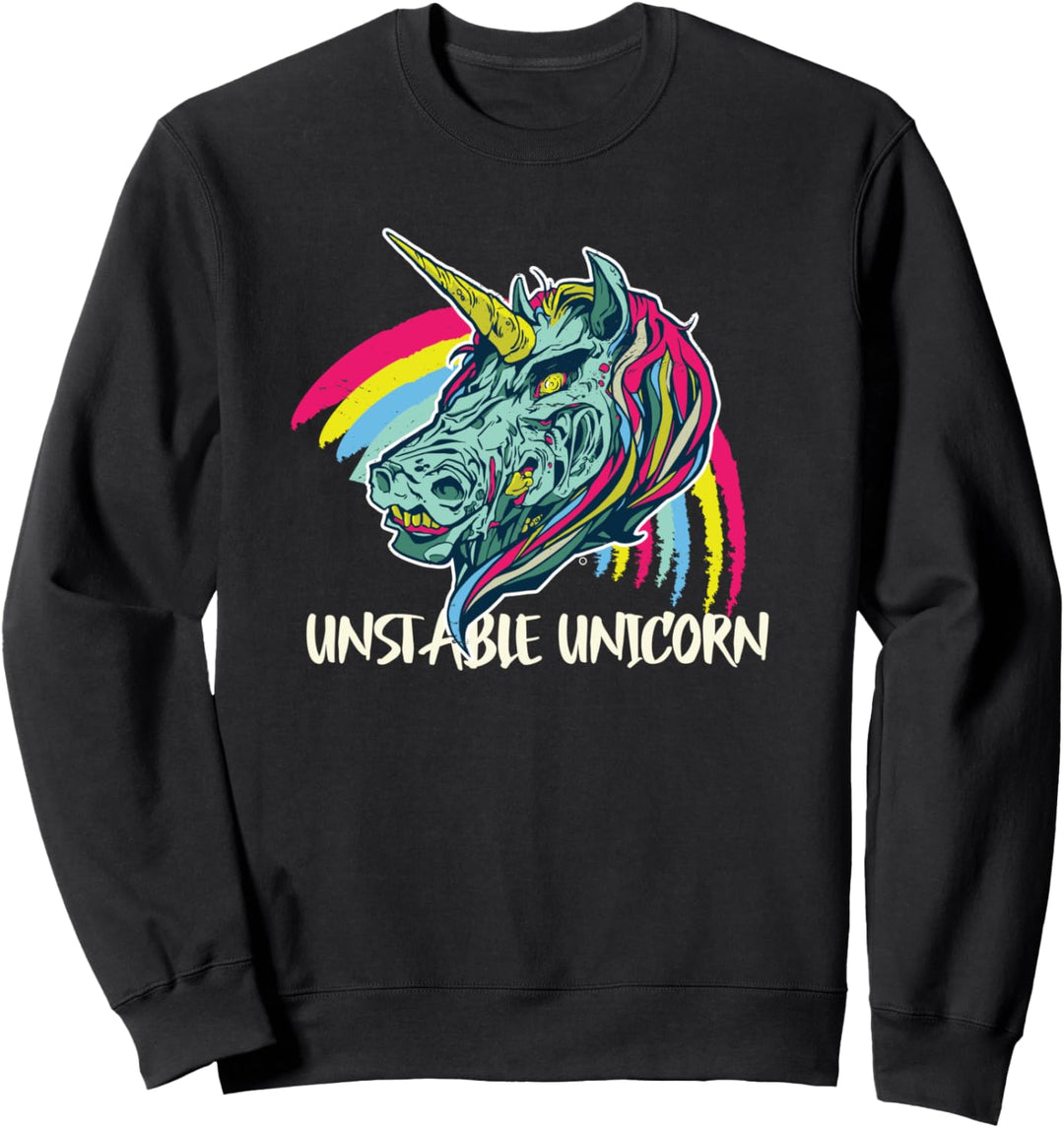 Creepy Unstable Unicorn Sweatshirt