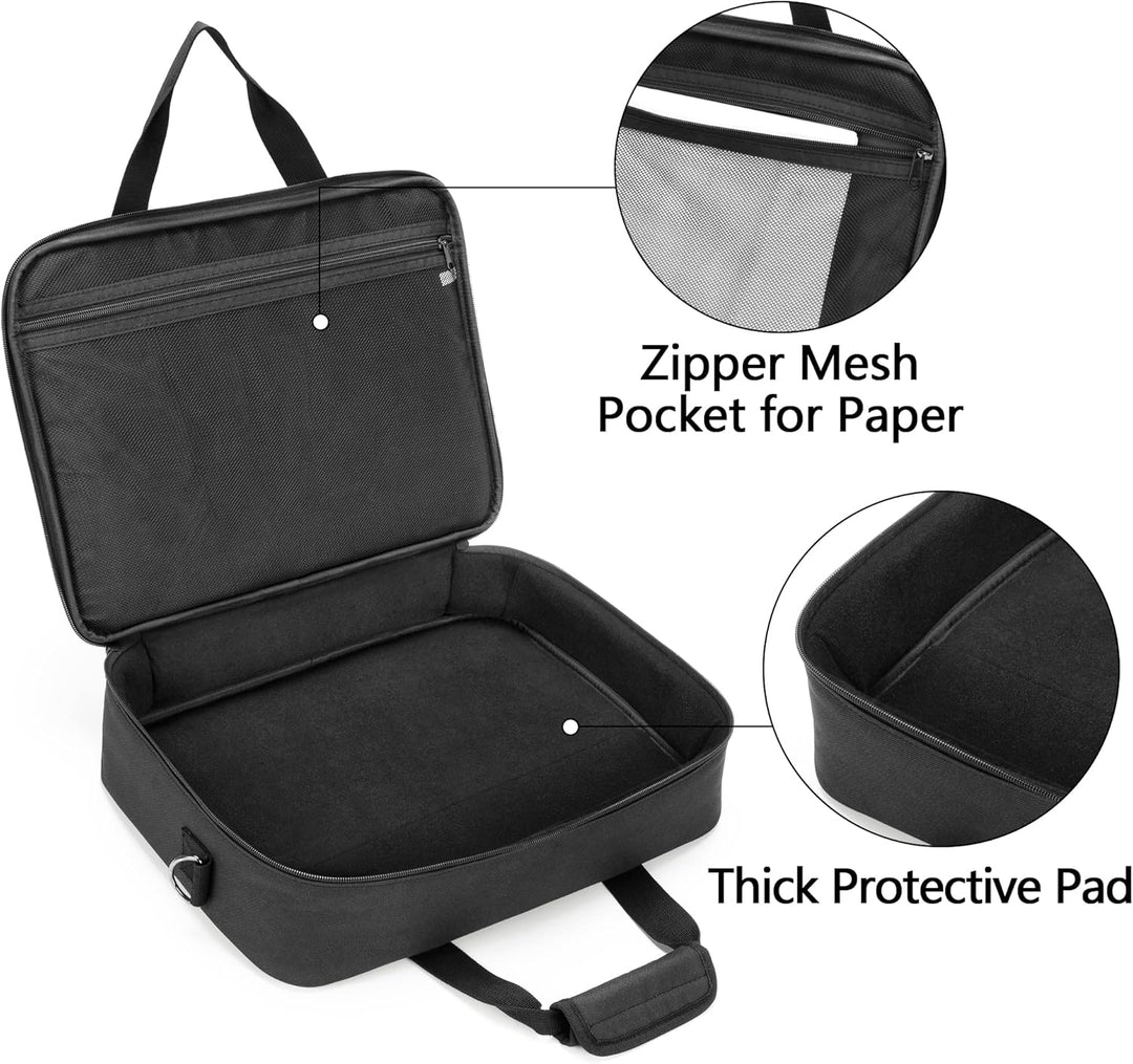 samdew Aufbewahrungs Tasche für Mobile Drucker, Kompatibel mit HP Tango/Tango X, HP Officejet 250/20
