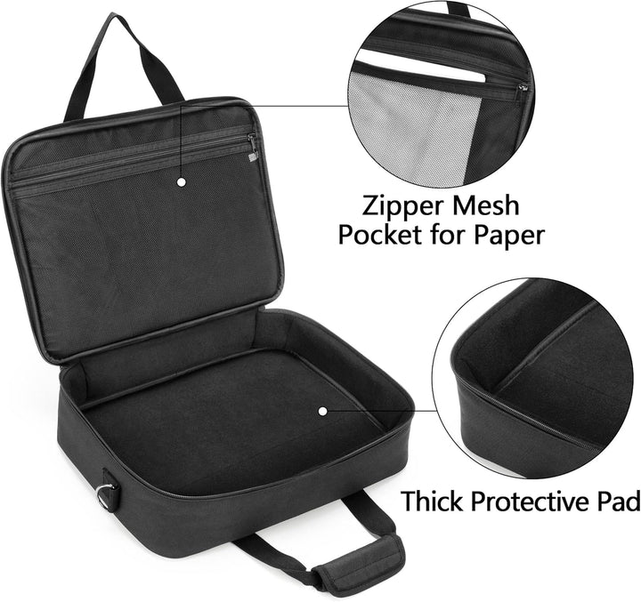 samdew Aufbewahrungs Tasche für Mobile Drucker, Kompatibel mit HP Tango/Tango X, HP Officejet 250/20