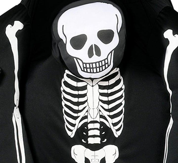 FIESTAS GUIRCA Skelett auf Skeleton Huckepack Kostüm für Erwachsene L