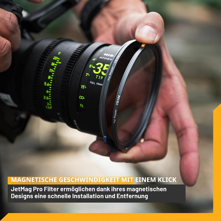 NiSi 82mm Magnetischer Black Mist 1/4 Filter Magnetische Promist Filter für JetMag Pro 82MAG System