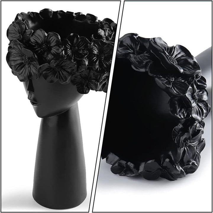 Cabilock Statue Skulptur Vase Frauenkörper Körperblumenvase Büste Blumentopf Nordische Gesicht Vase