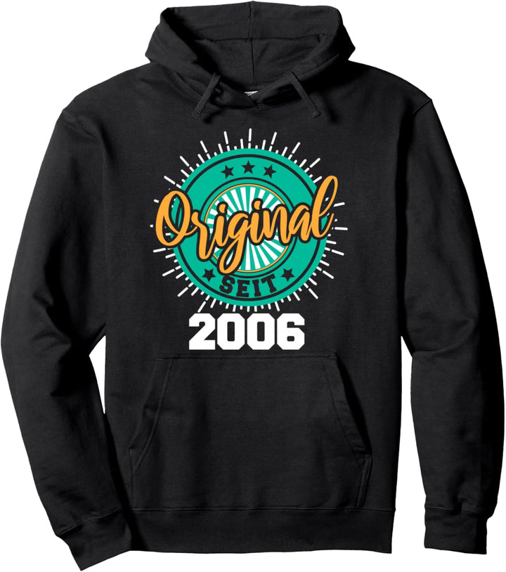 18. Geburtstag Junge Mädchen 18 Jahre 2006 Lustig Geschenk Pullover Hoodie