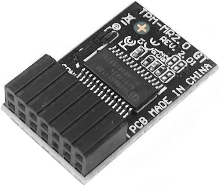 Gintai TPM2.0 LPC Modul 14 Pin für Asus Motherboard mit Win11 verschlüsselte Karte TPM 2.0 Modul TPM