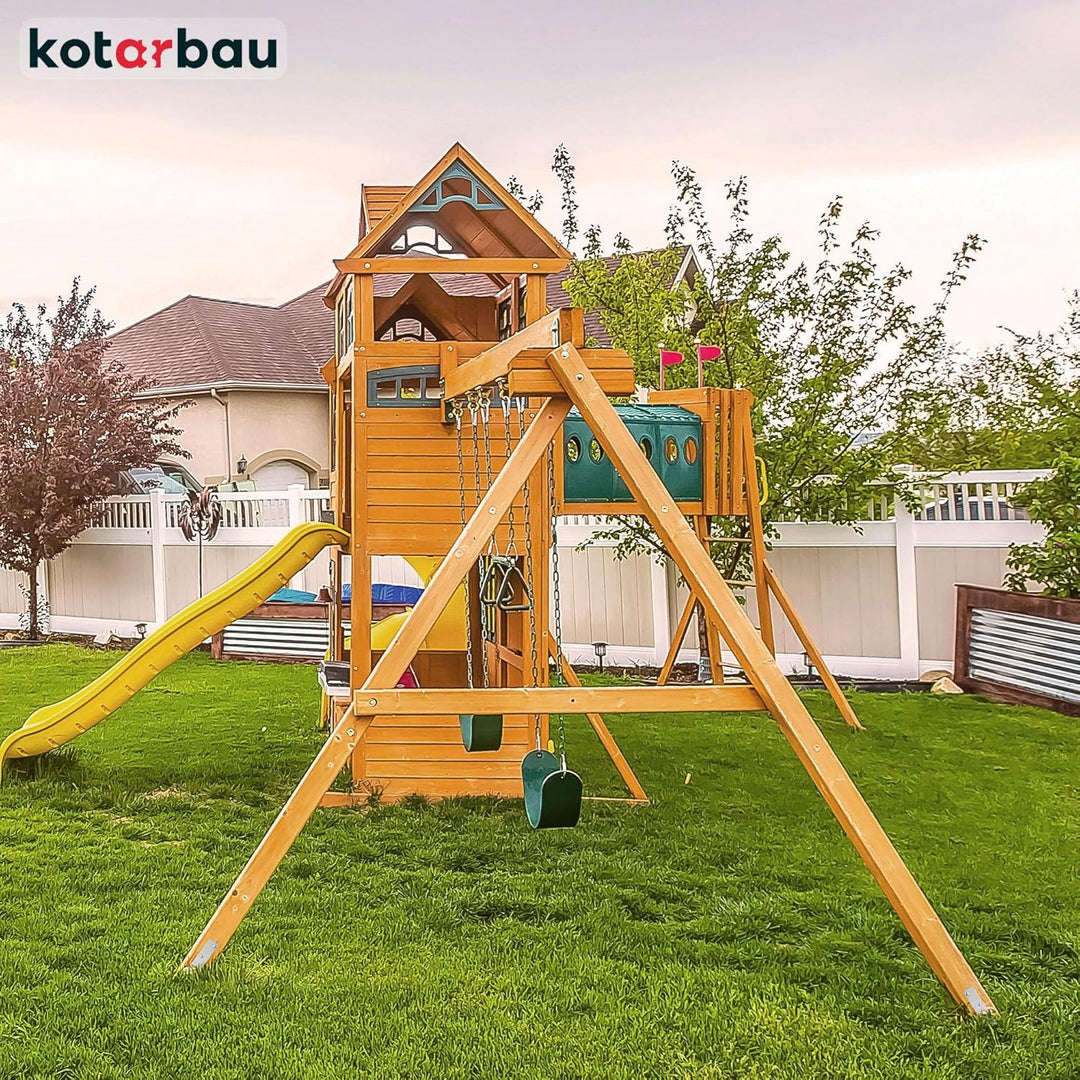 KOTARBAU® 4er Set Erdanker - Pfostenträger - 50 cm - Bodenanker - L-Form - Einschlaghülse - für Scha