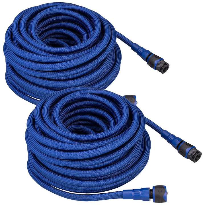 Semptec Urban Survival Technology Premium Gartenschlauch: 2er-Set Wasserschlauch in Lebensmittelqual