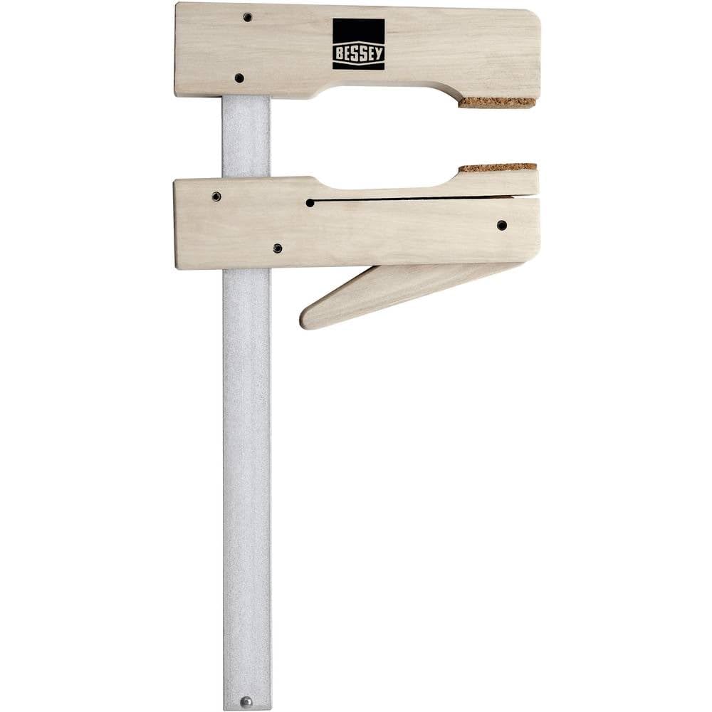 BESSEY Kle mmzwinge Holz-Kle mmy HKL40, Spannweite 400 mm Ausladung 110 mm, Presskorkauflagen für sc